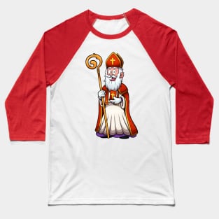 Saint Nicolas Baseball T-Shirt